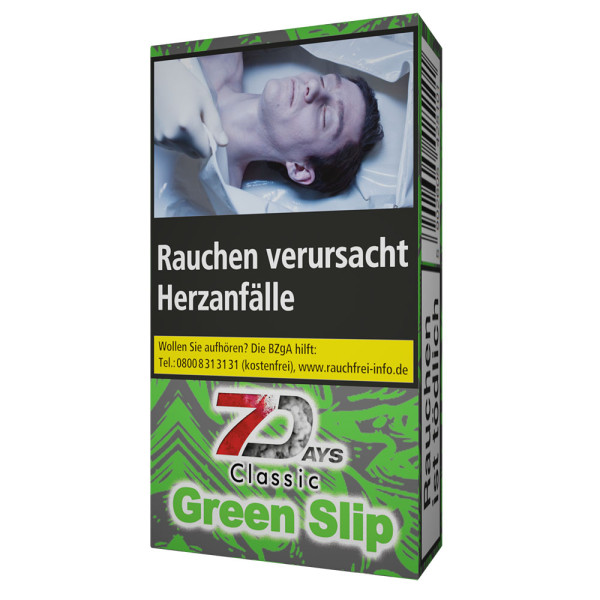 Seven-Days-Classic Green Slip 25g